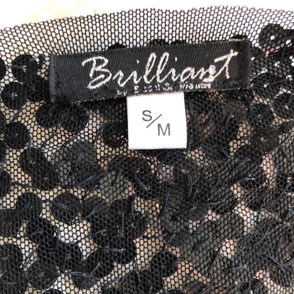 Brilliant Black Sequin Jacket - Picture 2 of 5